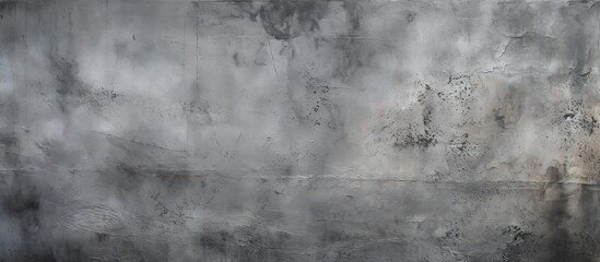 Vintage style dark concrete wallpaper with abstract grunge and gray color scheme creating an old and textured background Copy space image