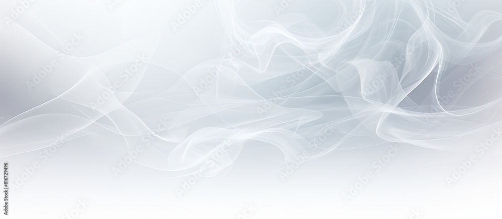 Leinwandbilder abstract background with white smoke creating a copy space image