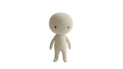 Sheila Hicks blind box toy on the transparent background, PNG Format