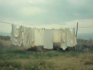 Countryside Laundry Day