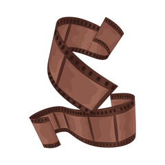 Illustration of film roll 