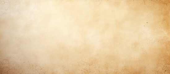 Obraz premium A rough textured white beige paper background with light spots offering a blank copy space image in shades of beige yellow and brown