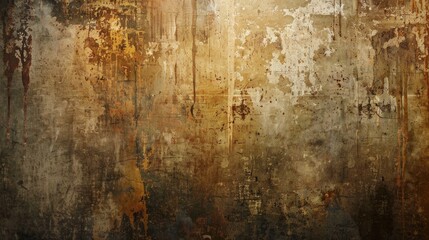 Fototapeta premium Aged grunge textured background inside