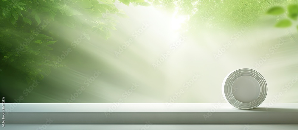 Aufkleber Image of a copy space where fresh air circulates refreshing the atmosphere and removing any lingering odors