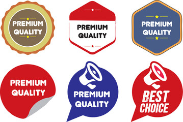 Business promotion Sale Stickers Retro Designs. Coming soon, Best choice, premium quality,Cool Trendy Discount labels. Special Offer Badges in different shapes.