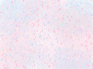 パステルカラーのインクが散る背景素材