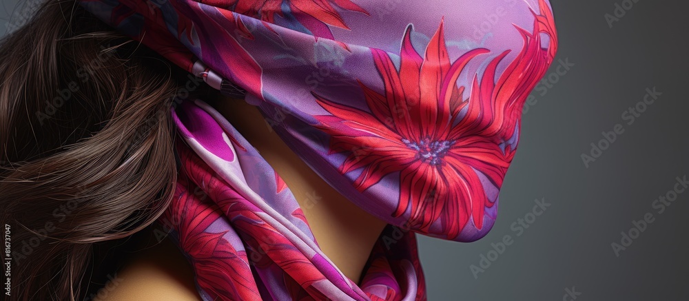 Poster women s bandana a stylish accessory with a youthful touch perfect for adding flair to any outfit. wi
