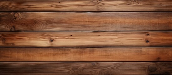 Side view of parallel wooden boards making up the flooring serving as a background in the copy space image