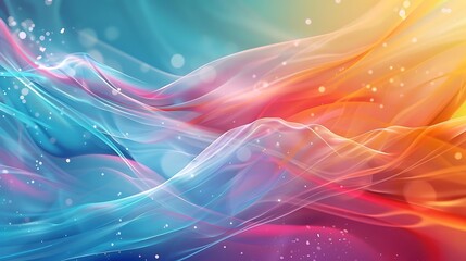 Abstract painting. Multicolor gradient. Bright colors.