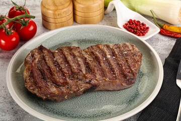 Rib eye steak grilled beef