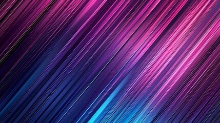 Colorful glowing diagonal stripes.