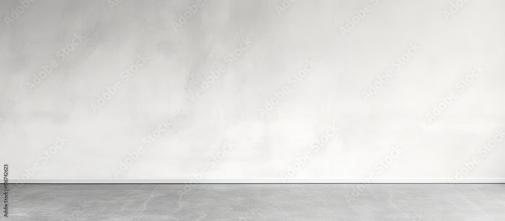 Poster vintage style copy space image of a white cement wall background perfect for graphic design or wallp