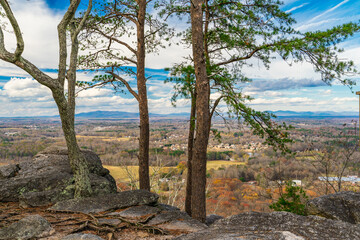 Scenic view from Indian Seats at Sawnee, Cumming, GA