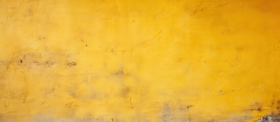 The vintage textured background of a yellow painted cement wall provides a perfect copy space image