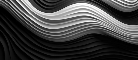 Obraz premium A black and white textured background with an abstract design suitable for use as a copy space image