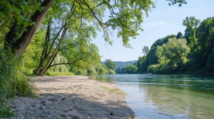 Close to the Isar river s mouth