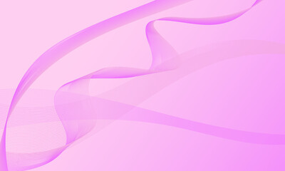 pink violet purple with smooth lines wave curves gradient abstract background