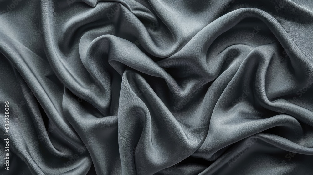 Poster abstract background created with gray fabric texture