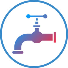 Vector Design Faucet Icon Style