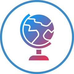 Vector Design Globe Icon Style