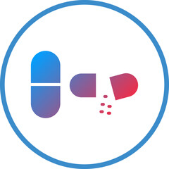 Vector Design Capsule Icon Style