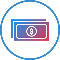 Vector Design Cash Payment Icon Style