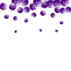 Vitamin D3 round capsules.