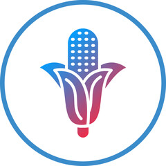 Vector Design Corn Icon Style