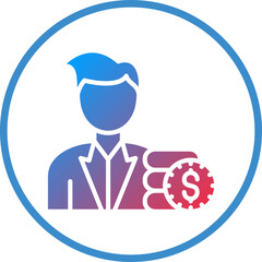 Vector Design Broker Dealer Icon Style