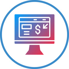 Vector Design Crowdfunding Portal Icon Style