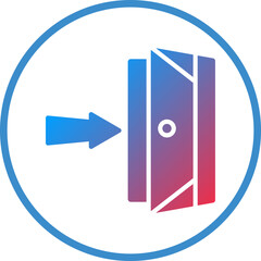 Vector Design Exit Strategy Icon Style