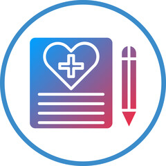 Vector Design Health Information Icon Style