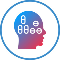 Vector Design Addiction Icon Style