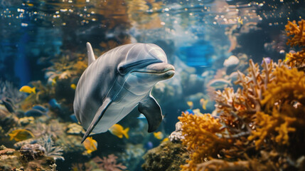 Embark on an underwater adventure with our vast collection of sea creatures, from graceful dolphins...