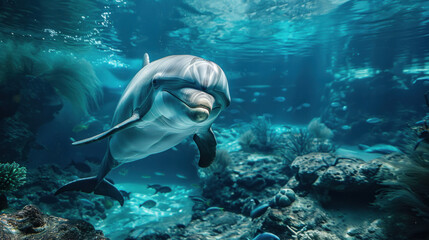 Embark on an underwater adventure with our vast collection of sea creatures, from graceful dolphins and majestic whales to colorful tropical fish and elusive octopuses.