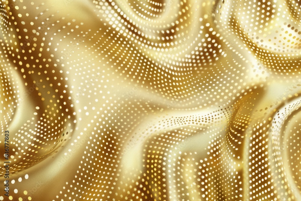 Poster a close up of a gold background with circles. ideal for use as a luxury design element