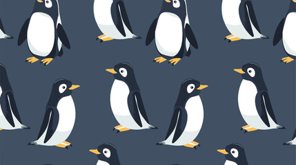 Chick Penguin vector pattern Vector style vector design