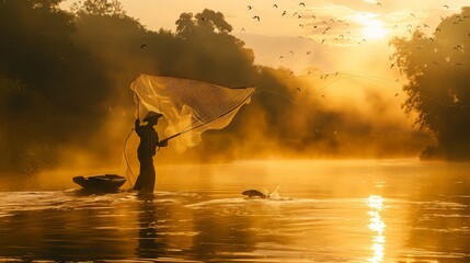 A Fisherman's Serenity