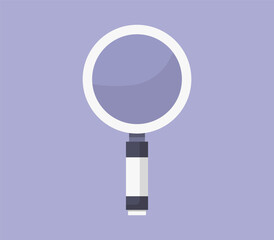 Vector of a magnifying glass