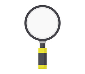 Vector of a magnifying glass