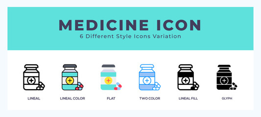 Medicine icon vector for web. and mobile app