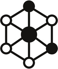Molecule icon,Scientific icon,Structure Substance symbol