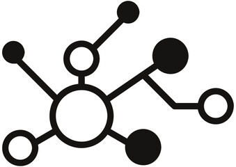 Molecule icon,Scientific icon,Structure Substance symbol