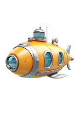 Cartoon Submarine 3d 