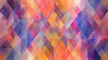 Obraz premium A colorful abstract painting with a lot of different shapes and colors