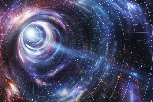 Tunnel quantique d'&eacute;nergie repr&eacute;sentant l'int&eacute;rieur d'un trou de ver macroscopique et stable dans l'espace-temps
