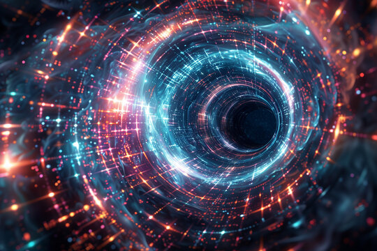 Tunnel quantique d'&eacute;nergie repr&eacute;sentant l'int&eacute;rieur d'un trou de ver macroscopique et stable dans l'espace-temps
