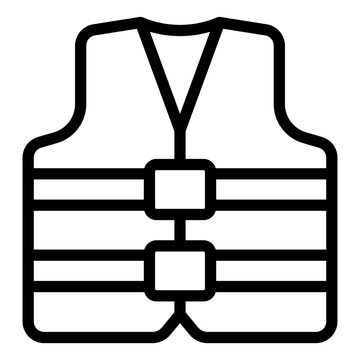 recommend clip art: Live Vest line icon