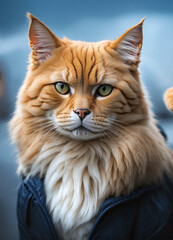 Fototapeta premium portrait of a cat