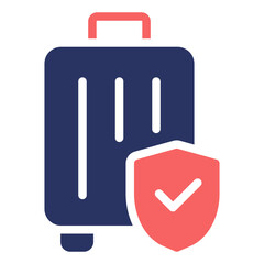 Travel Insurance duo tone icon